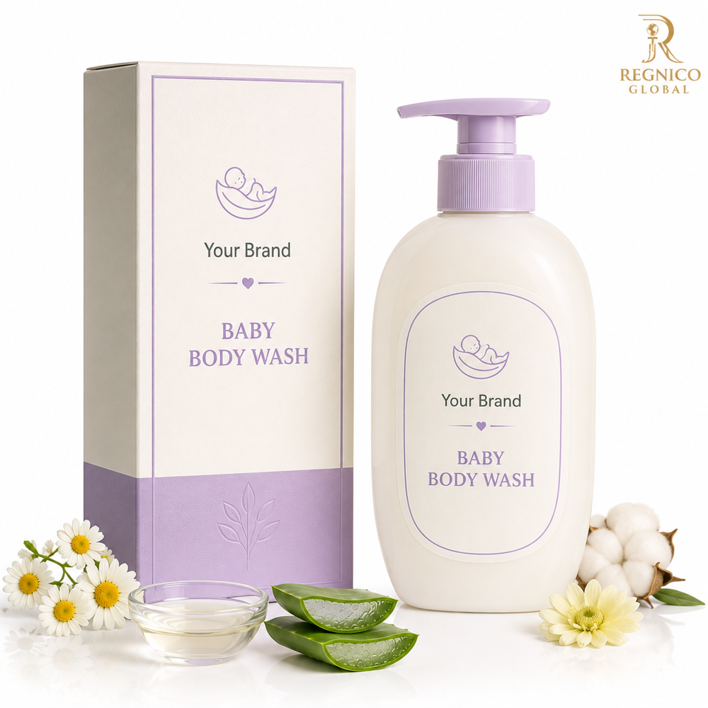 Baby Body Wash Manufacturer Third Party & Private Label Manufacturing
