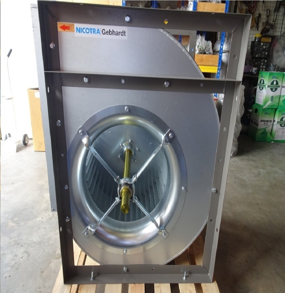 Nicotra Forward Curved Centrifugal Fan ADH 560 R>>HVAC, industrial ventilation, clean rooms