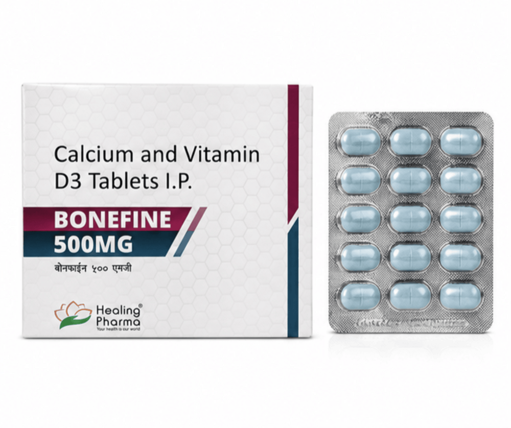 Bonefine 500mg Tablet - Drug Type: Health Supplements