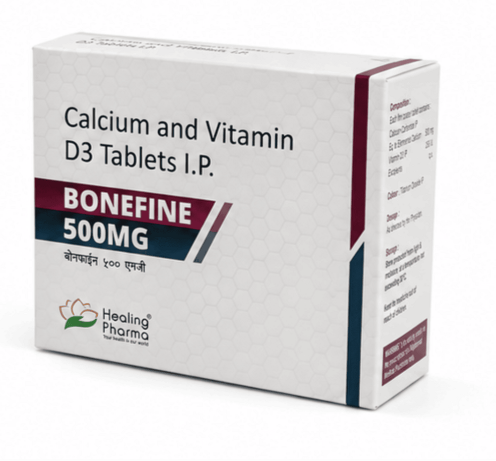 Bonefine 500mg Tablet - Drug Type: Health Supplements