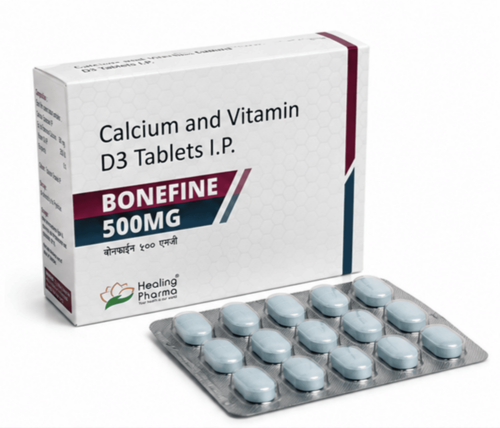 Bonefine 500mg Tablet - Drug Type: Health Supplements