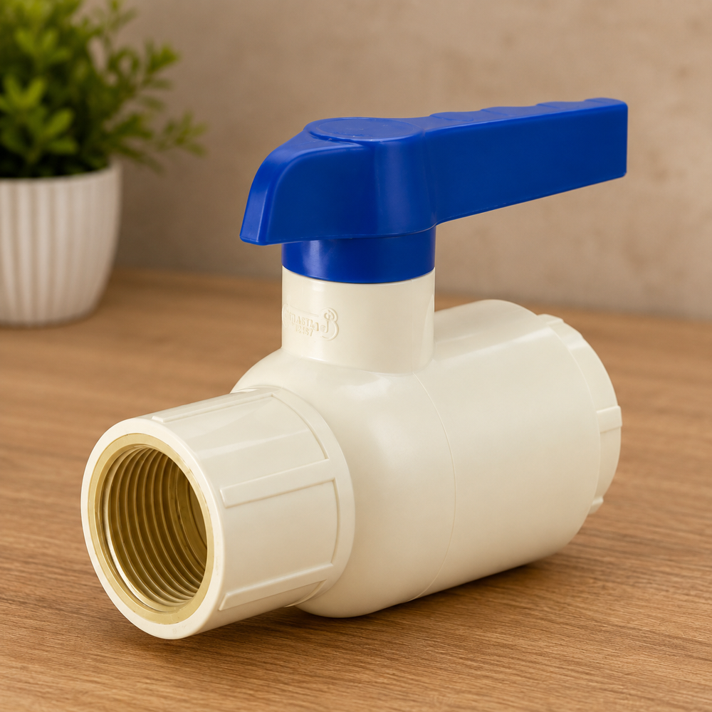 Ball Valve 1 Side Brass (LH)