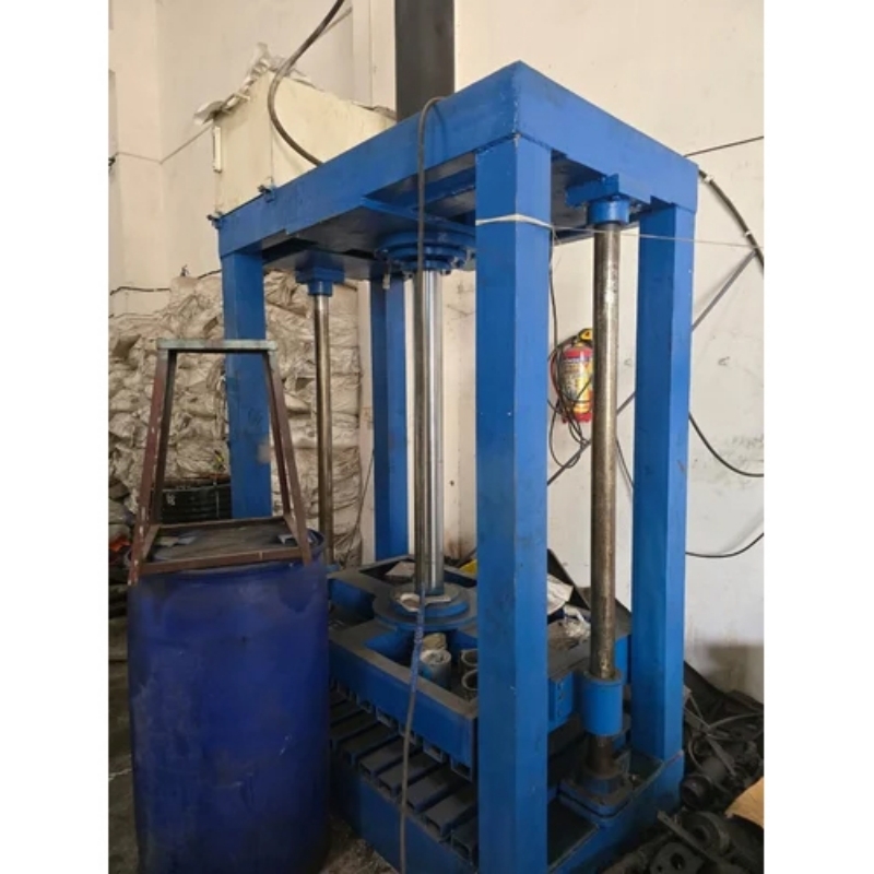 Hydraulic Press Machine - 100 Ton Nominal Force, 220/380v Power, Blue Color | New Condition, Industrial Usability For Heavy-duty Applications
