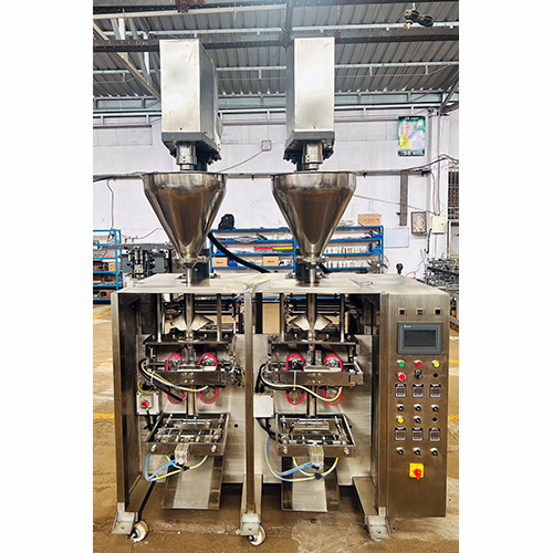 Twin Head Auger Filler Machine