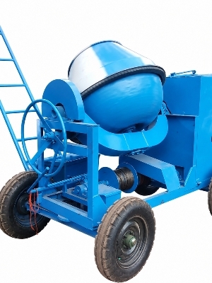 Concrete Mixer With Lift Machine