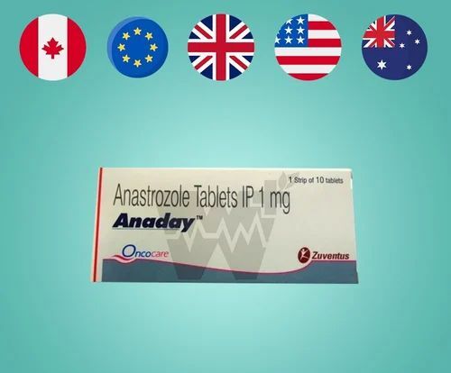 Anaday Anastrozole anaday 1mg Tablets