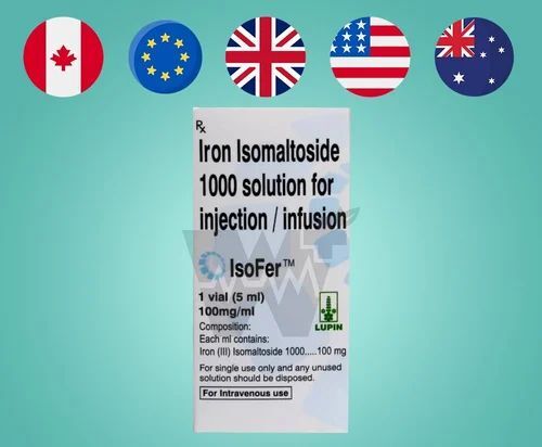Iron Isomaltoside 1000 solution for injection 100mg