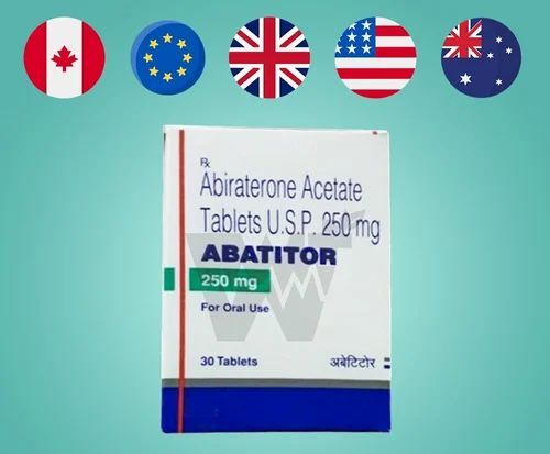 Abiraterone Acetate 250mg Tablets (Abatitor 250 MG)