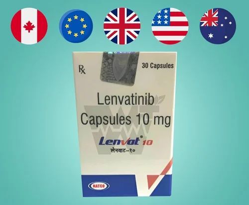 Lenvat Lenvatinib Capsules 10 Mg