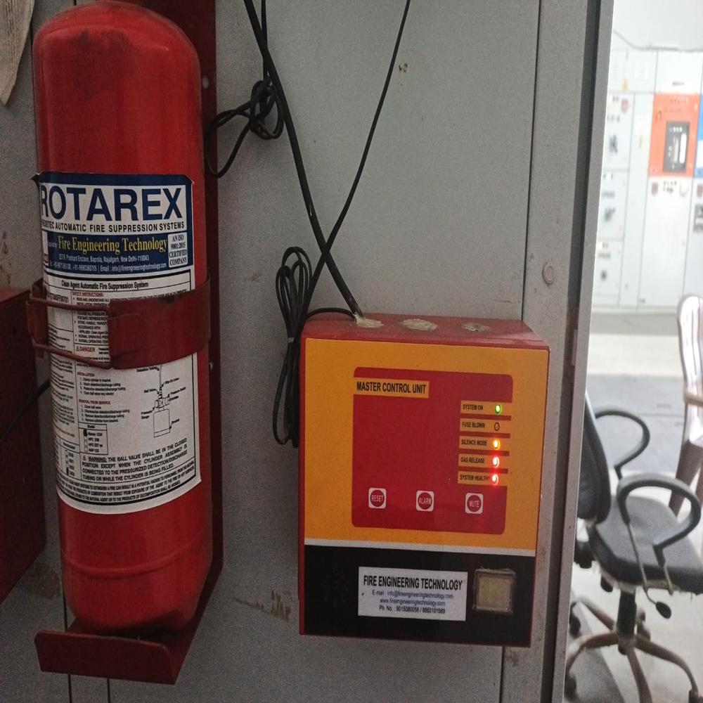 Electrical Cabinet Fire Suppression System