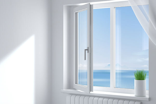 UPVC Plastone Window