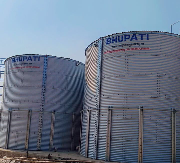 60Kl Zinc Aluminium Water Tank - Color: Bare Zincalume