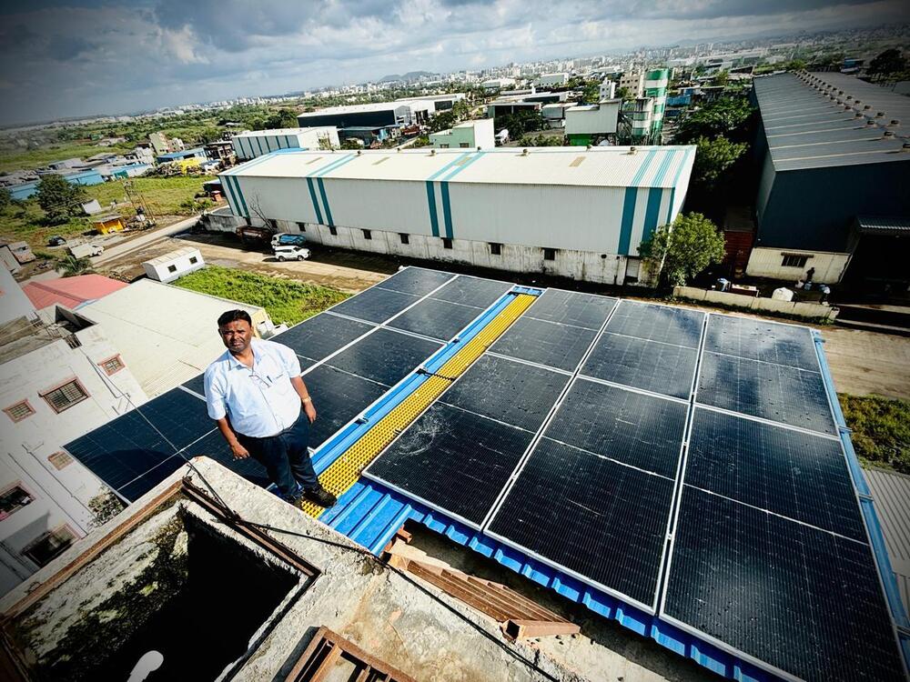 Solar Roof Top Power Plant