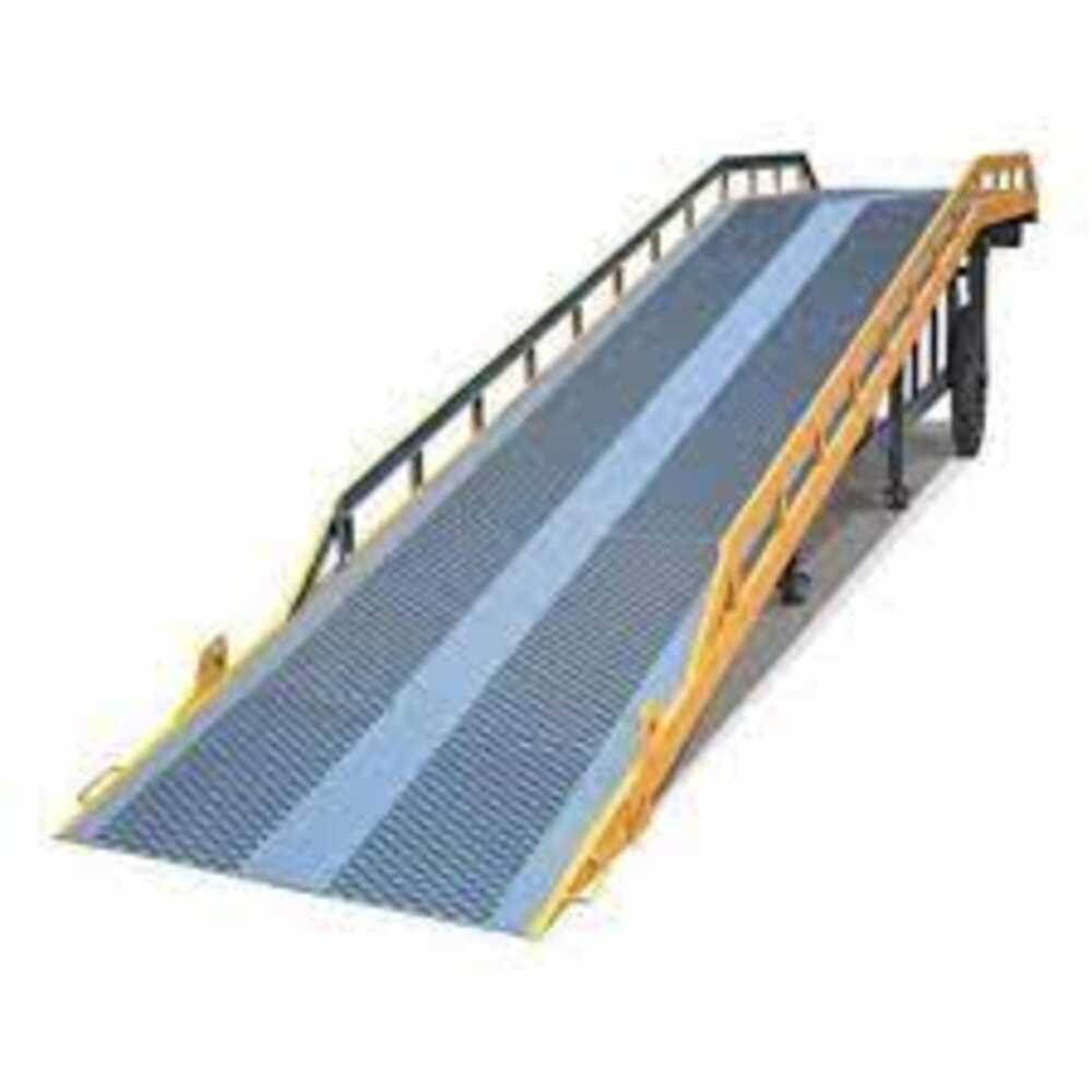 Movable Type Dock Leveler - Color: Yellow