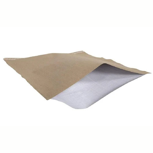 10Kg Hdpe Paper Laminated Bag - Color: Brown