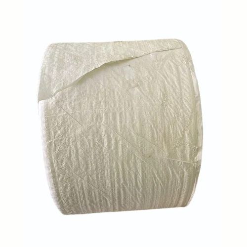 Pp And Hdpe Woven Fabric Roll - Color: White