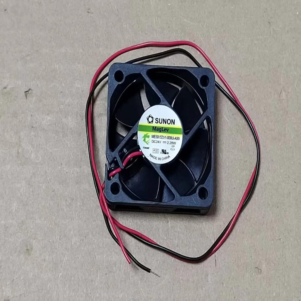 Sunon Me50152V1-0000-A99 24V Dc 2.28W 5015Mm Ball Bearing Industrial Axial Cooling Fan - Blade Material: Plastic