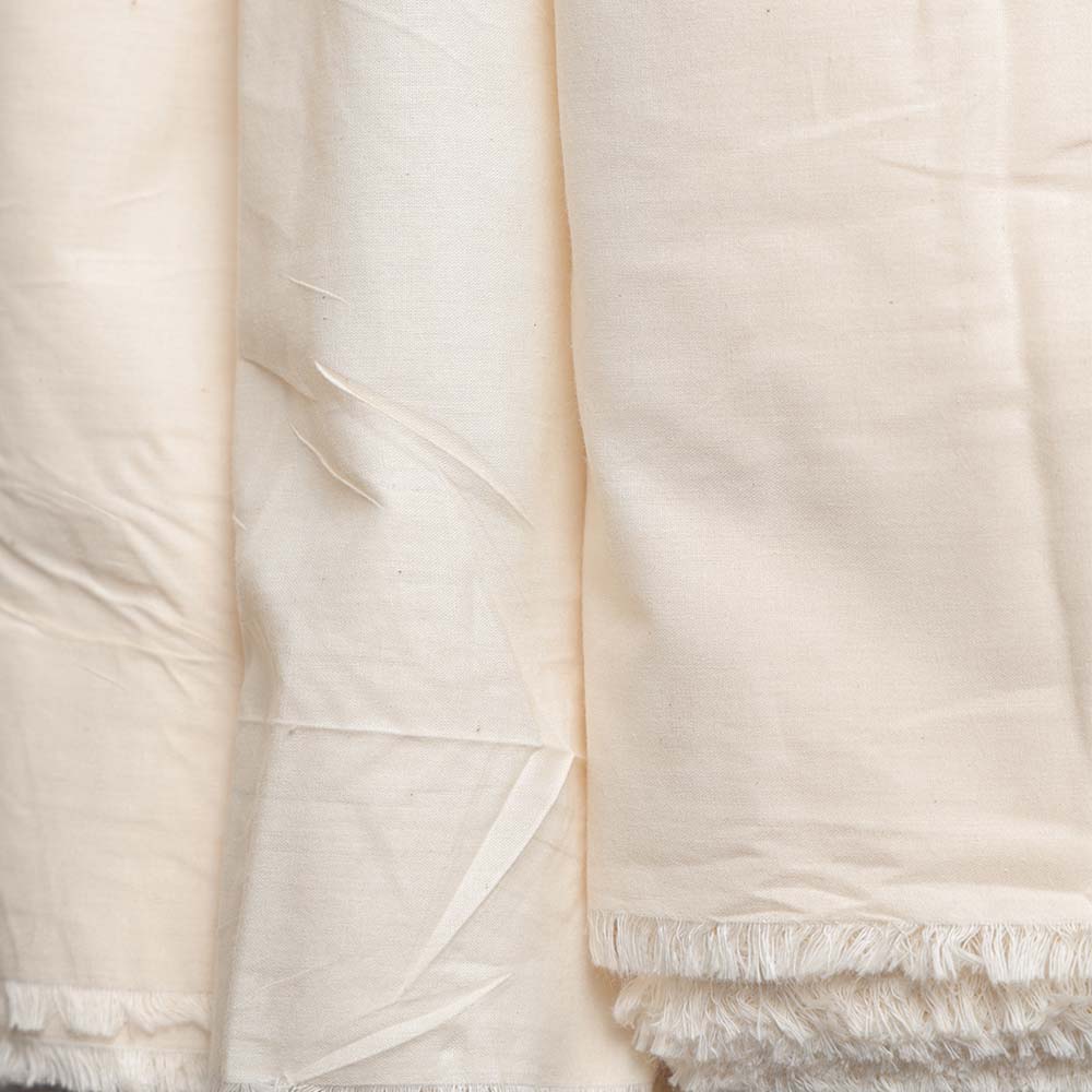 150 Gsm Greige Cotton Poplin Fabric - Attributes: Washable