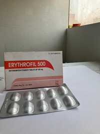 Erythromycin Stearate Tablets Bp 500 Mg