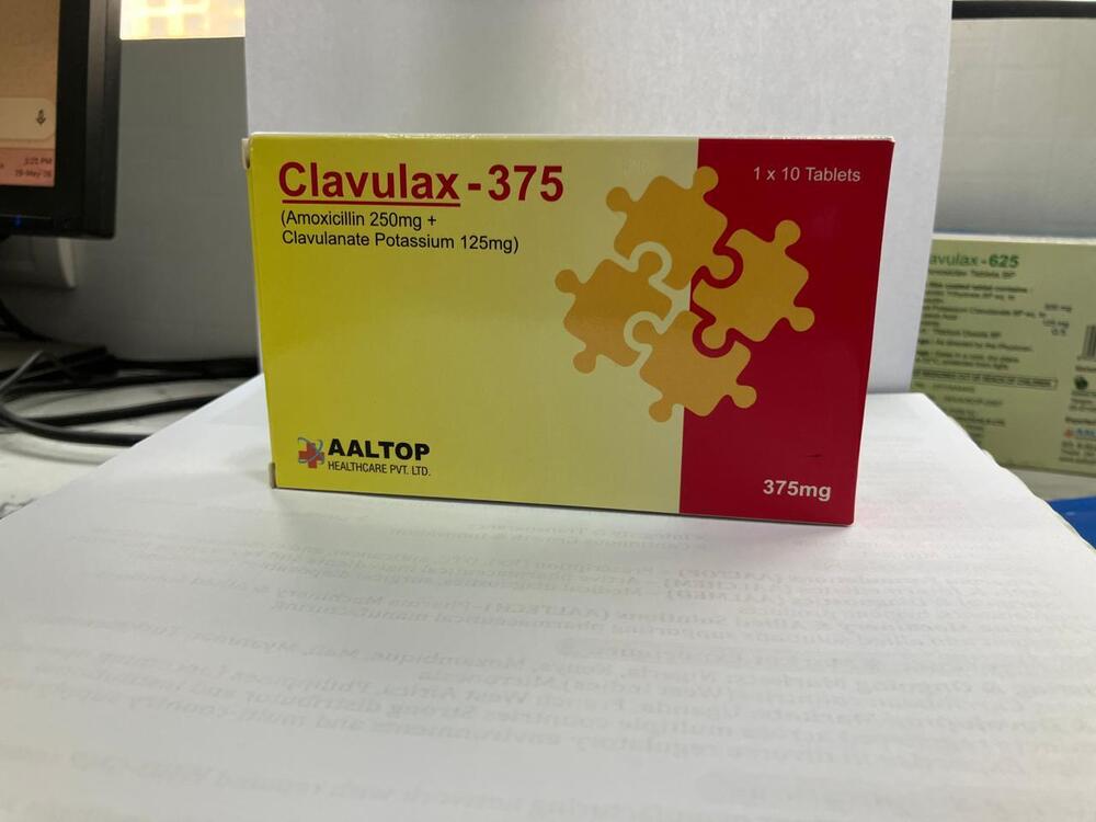 Amoxicillin 250 mg + Clavulanate Potassium 125 mg Tablets
