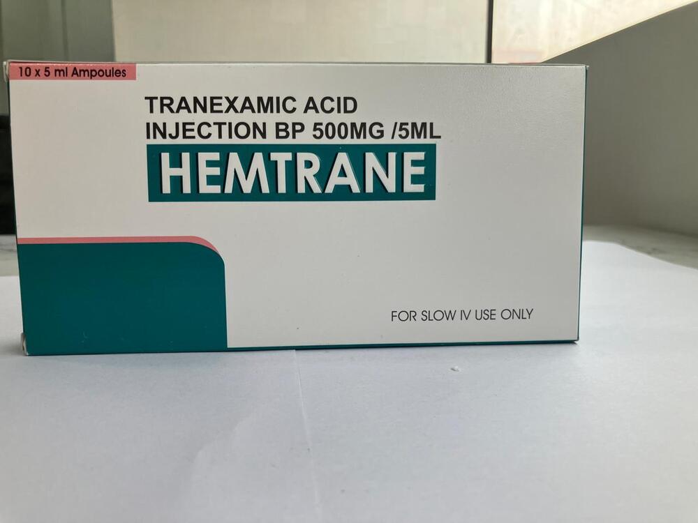 Tranexamic Acid Injection BP 500 mg