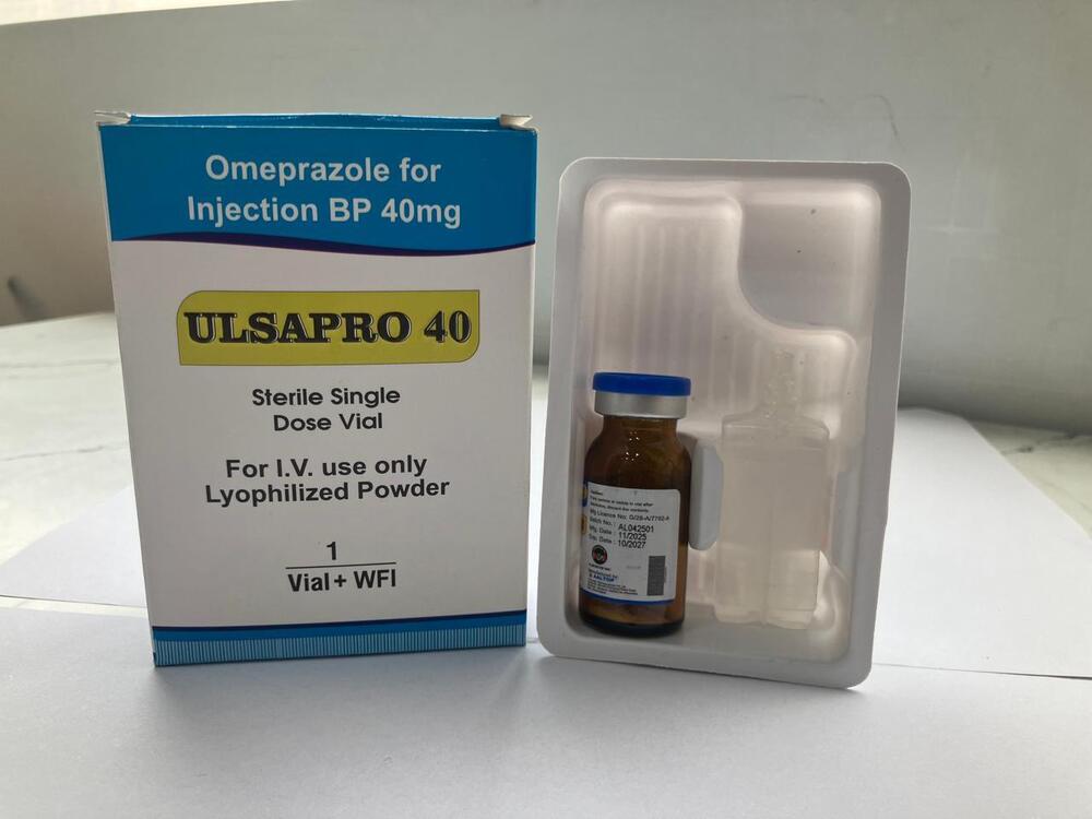 Omeprazole for Injection BP 40 mg