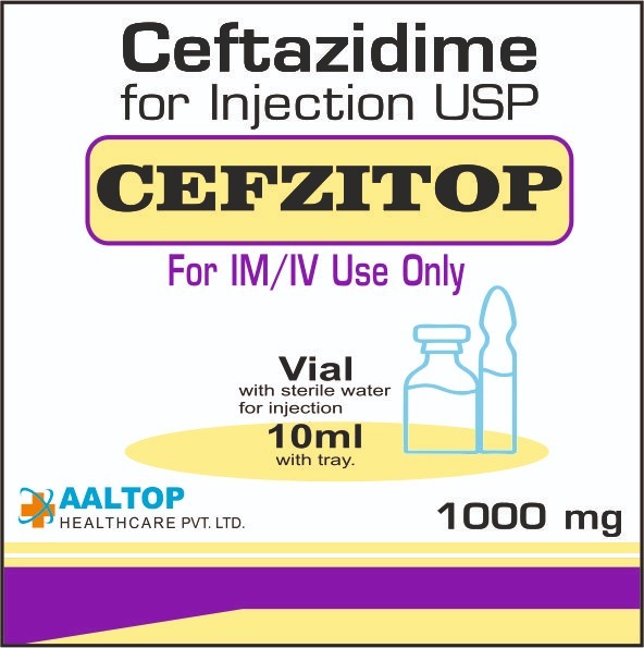 Ceftazidime for Injection USP 1000 mg
