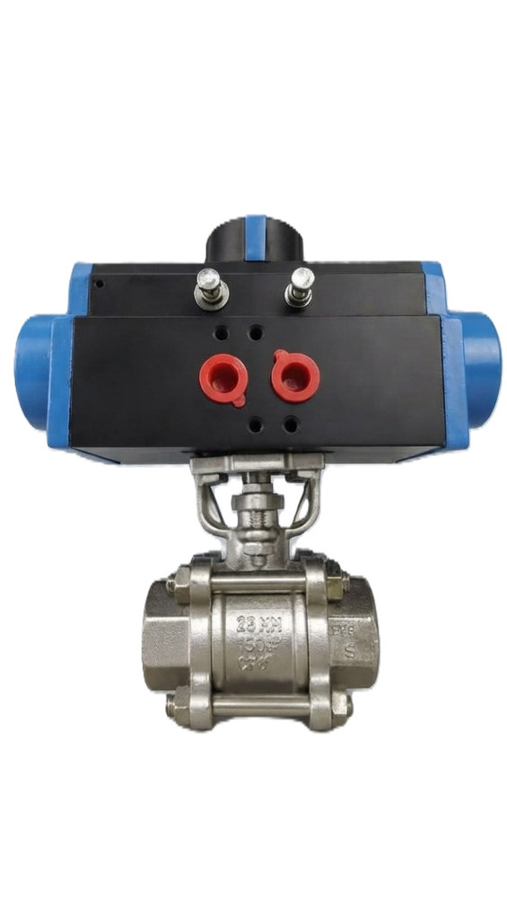 Pneumatic Threaded Ball Valve