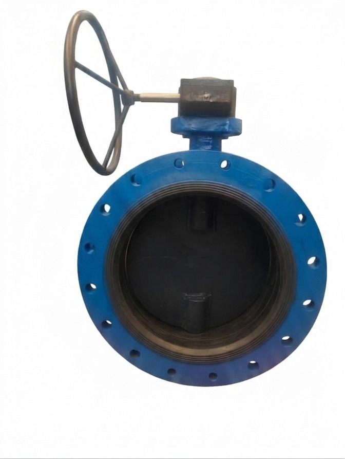 Gear Operated Double Flanged Butterfly Valve