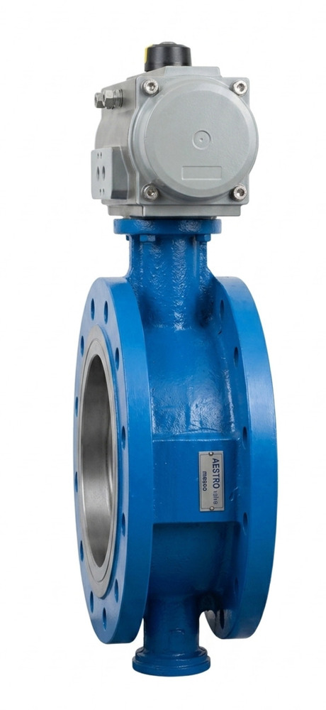 Pneumatic Double Flanged Butterfly Valve