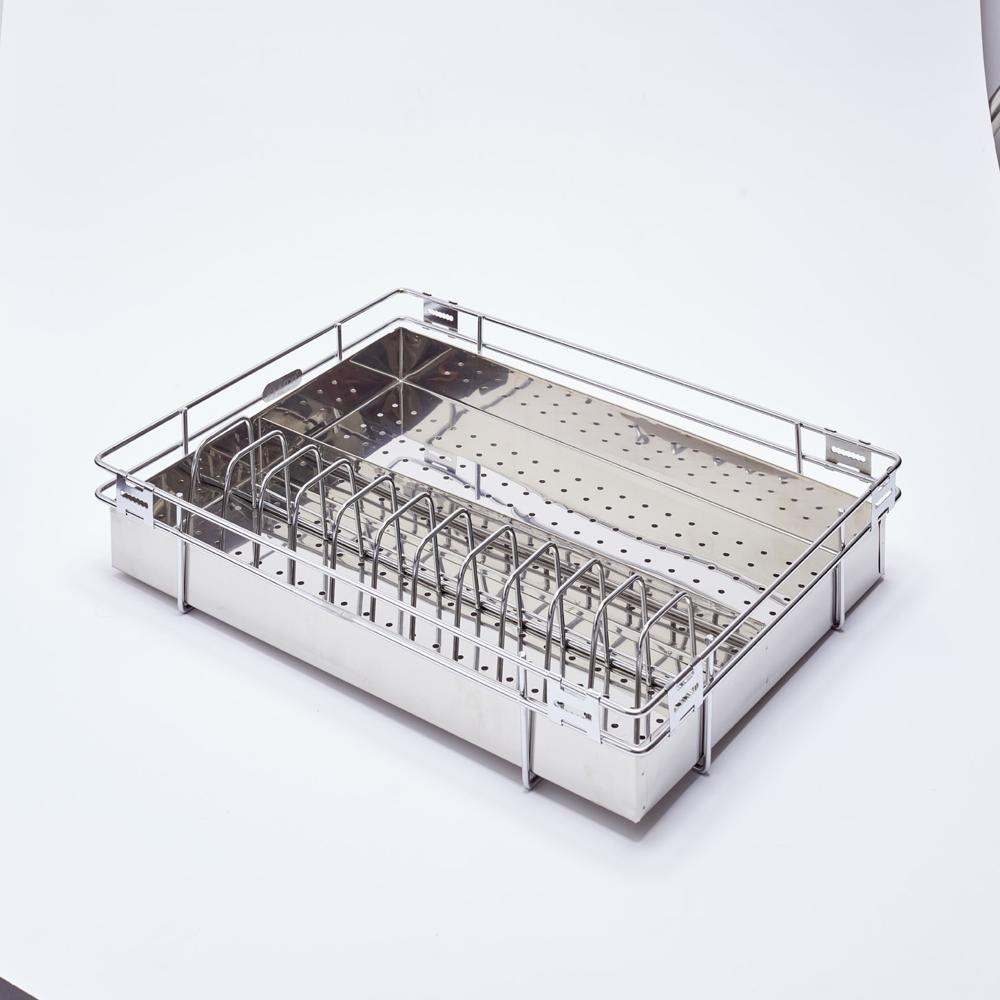 4 Inch Cup & Saucer Folding Basket