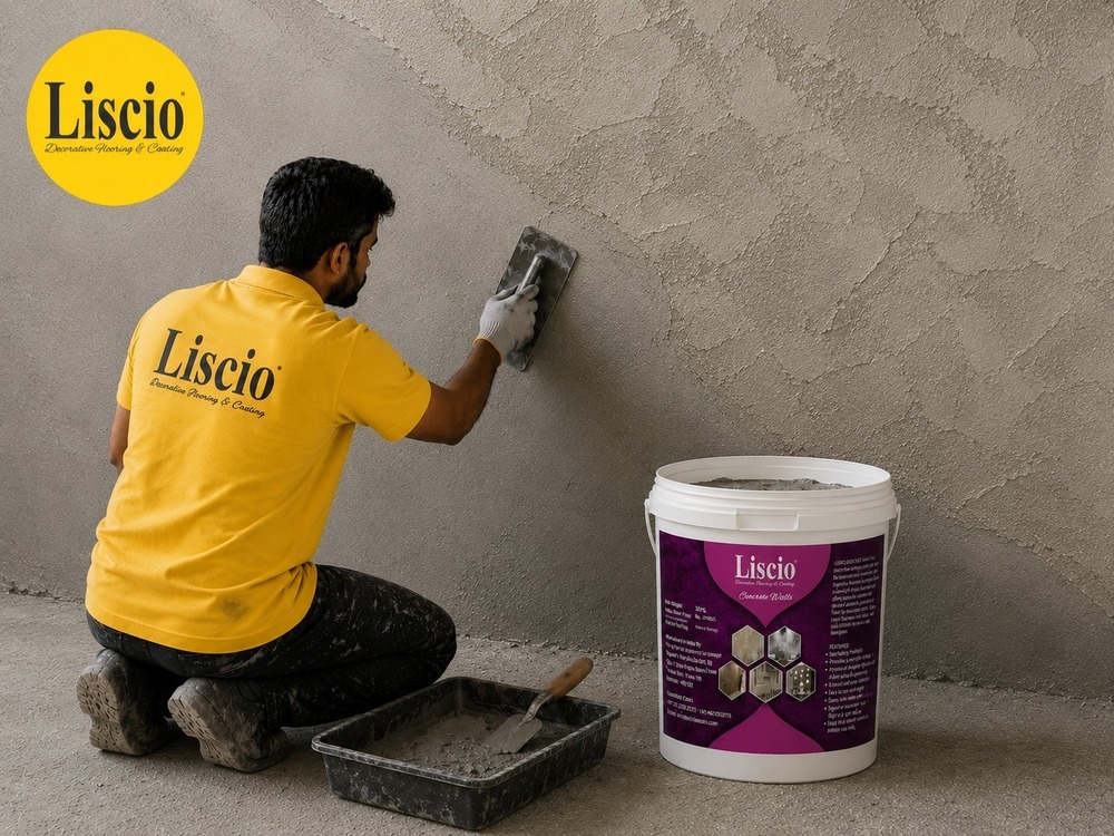 Liscio Concrete Walls Plaster