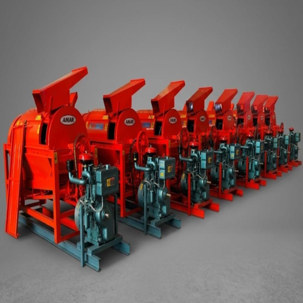 Engine Model Paddy Rice Thresher - Capacity: 400-800 Kg/hr