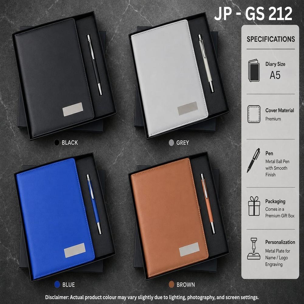 Corporate Gift Set - Sr212 - Color: Black