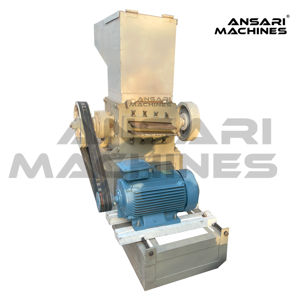 Blue Plastic Waste Grinding Machine