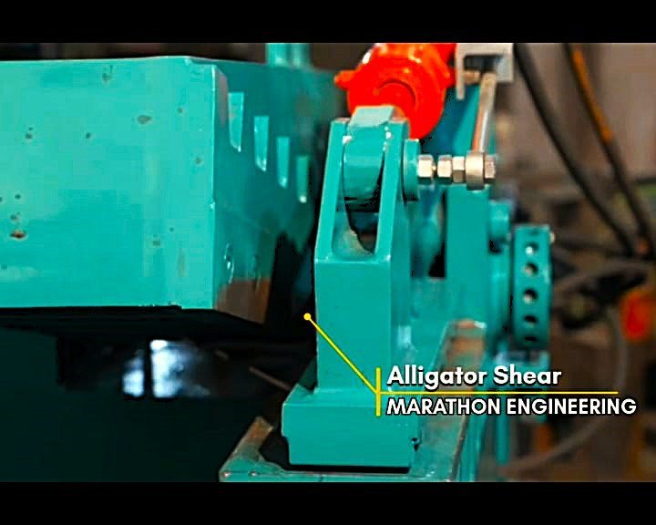 Hydraulic Alligator Shear Machine
