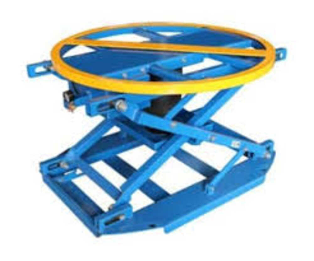 Scissor Lift With Rotary Platform