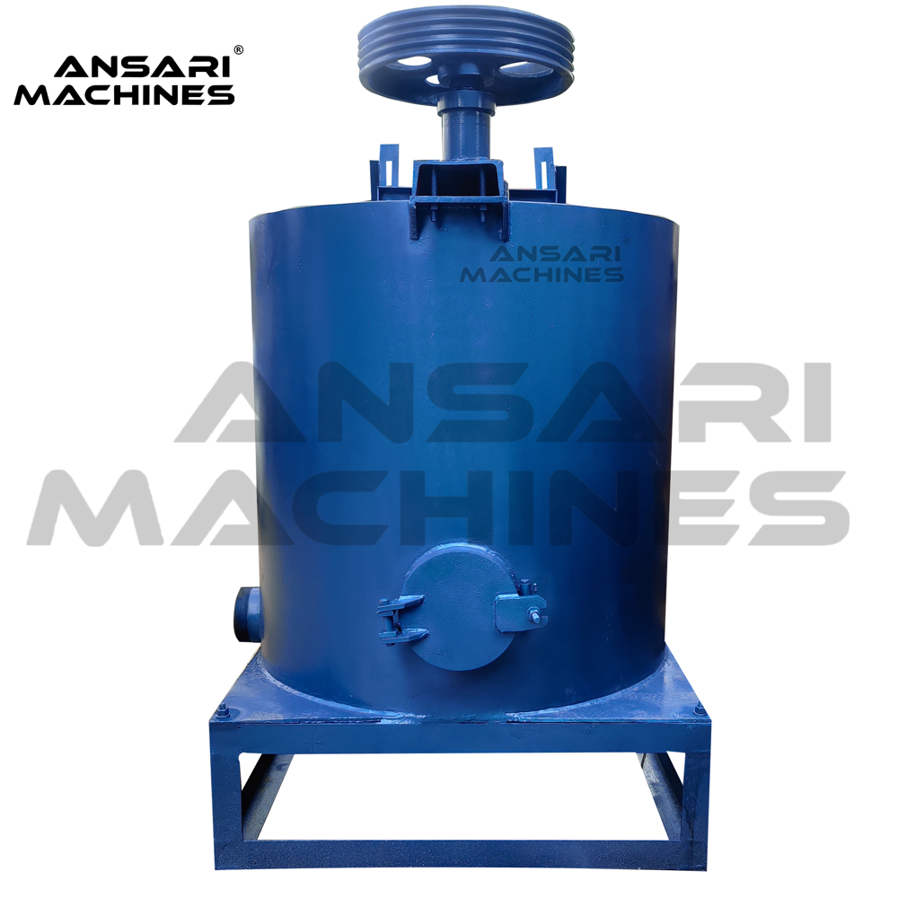 Plastic Scrap Washing Machine - Mild Steel Vertical Type, Blue Color | 25 Hp Power, 500 Capacity, Semi-automatic Control System