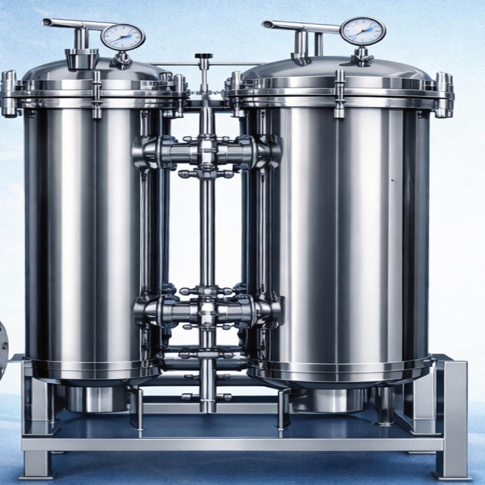 Duplex Strainers Filter - Application: Water