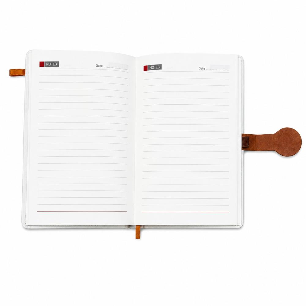 A5 White Round Lock - Binding: Sewing Binding