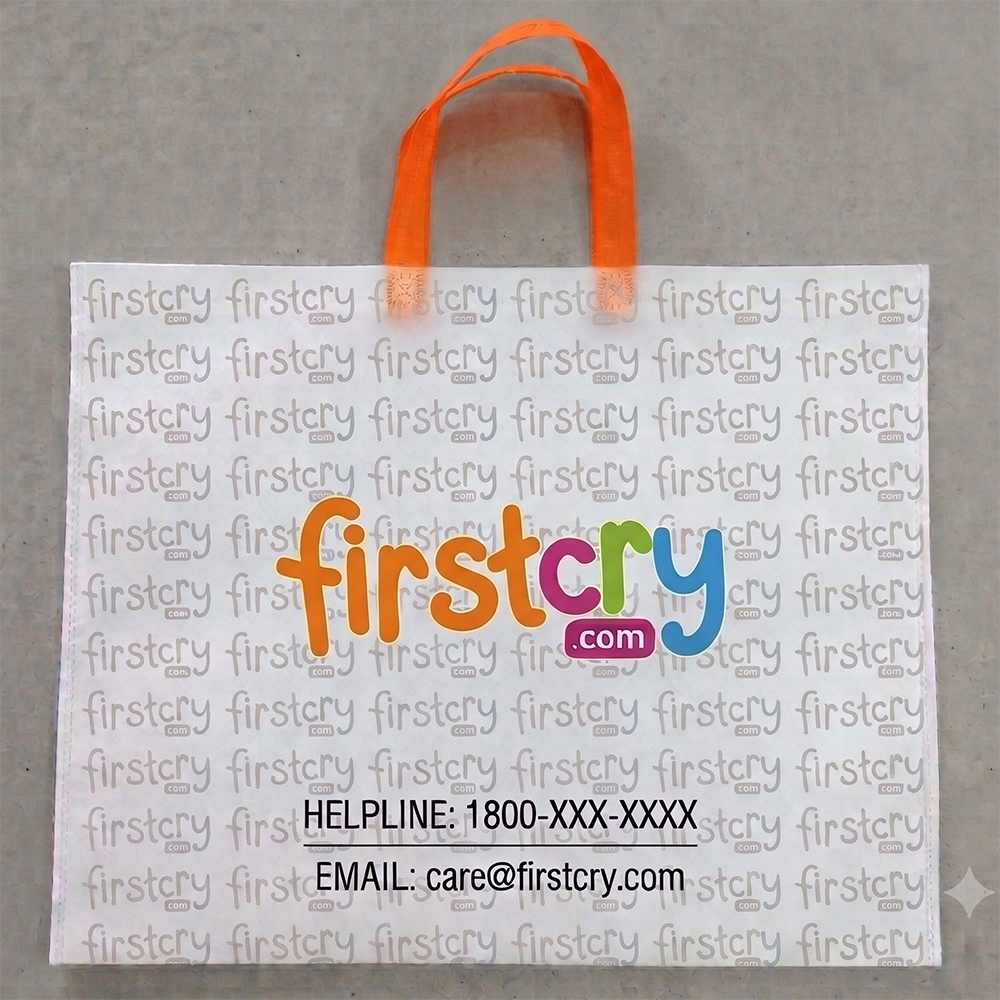 Multi Colour Non Woven Loop Handle Bag