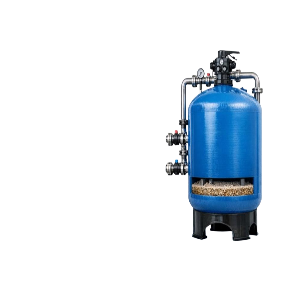 Industrial iron removal filter