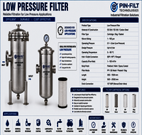 Low Pressure Filter - Application: Machinery Fluid Power & Hydraulics