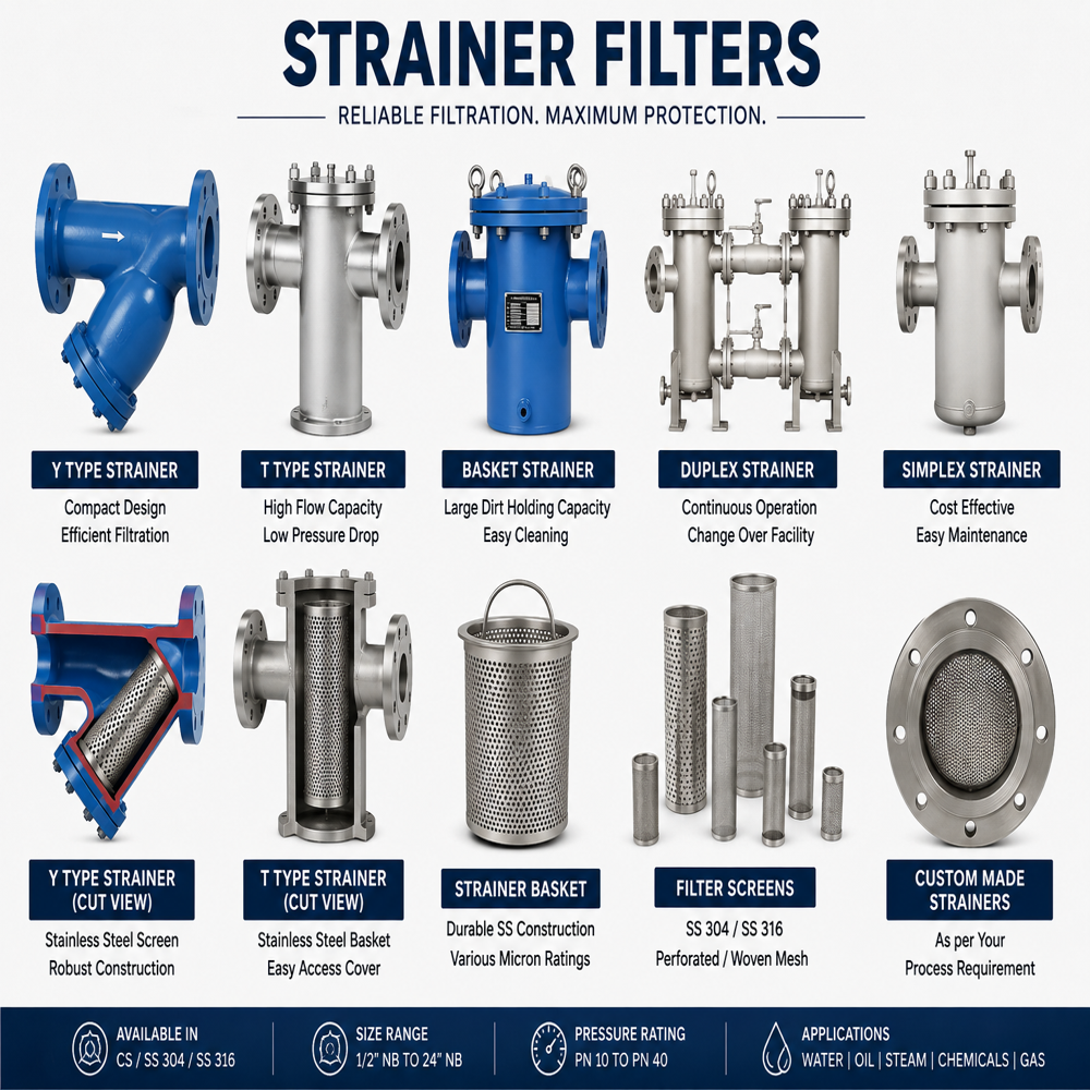 STRAINER FILTERS
