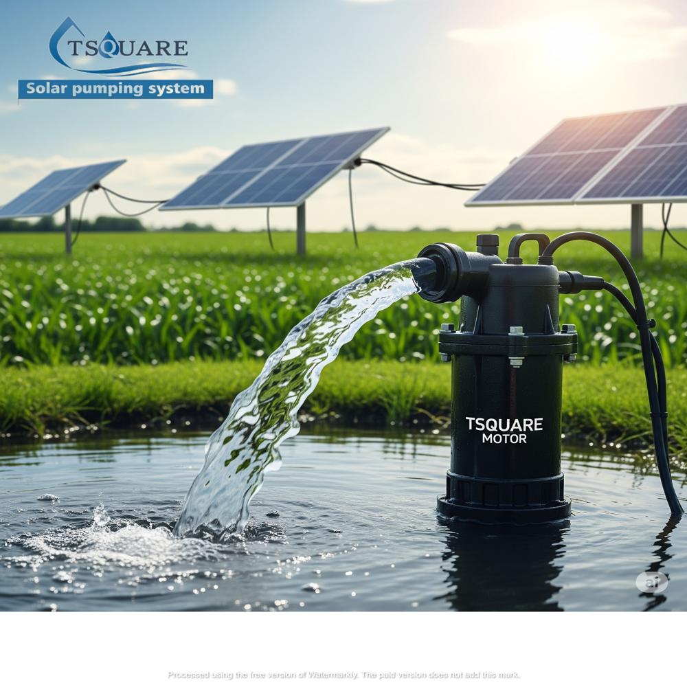        0.5 hp Solar Drinking Water System