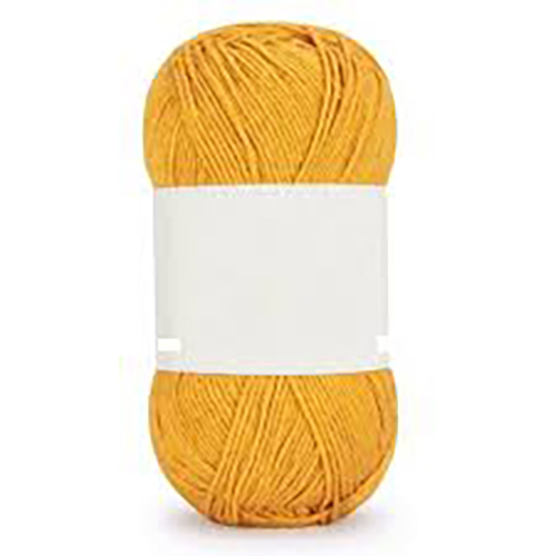 3 by 6 Yellow Cotton Yarn