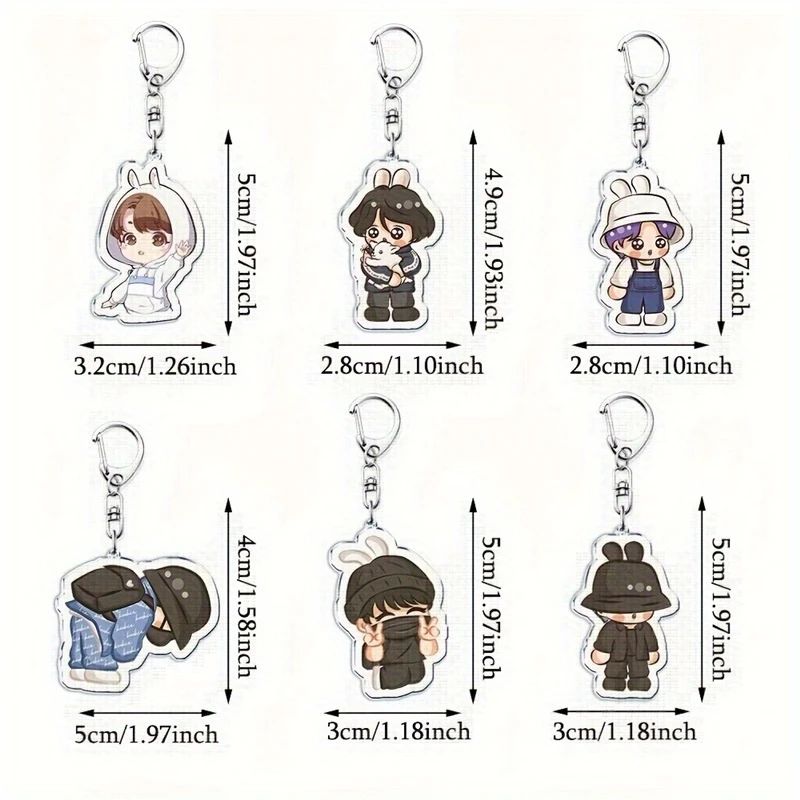 Customized Keychain - Diameter: Key Ring Diameter: 2.8 Cm (Approx.) Millimeter (Mm)