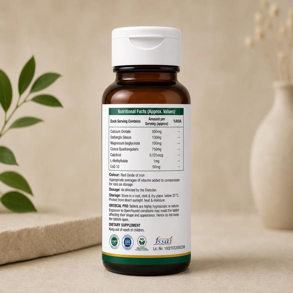 Cissus Quandragularis Calcium Orotate L- Methylfolate Tablets