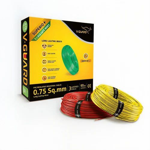 V Guard Superio Plus 0.75 Sq mm Wire 90m Cable