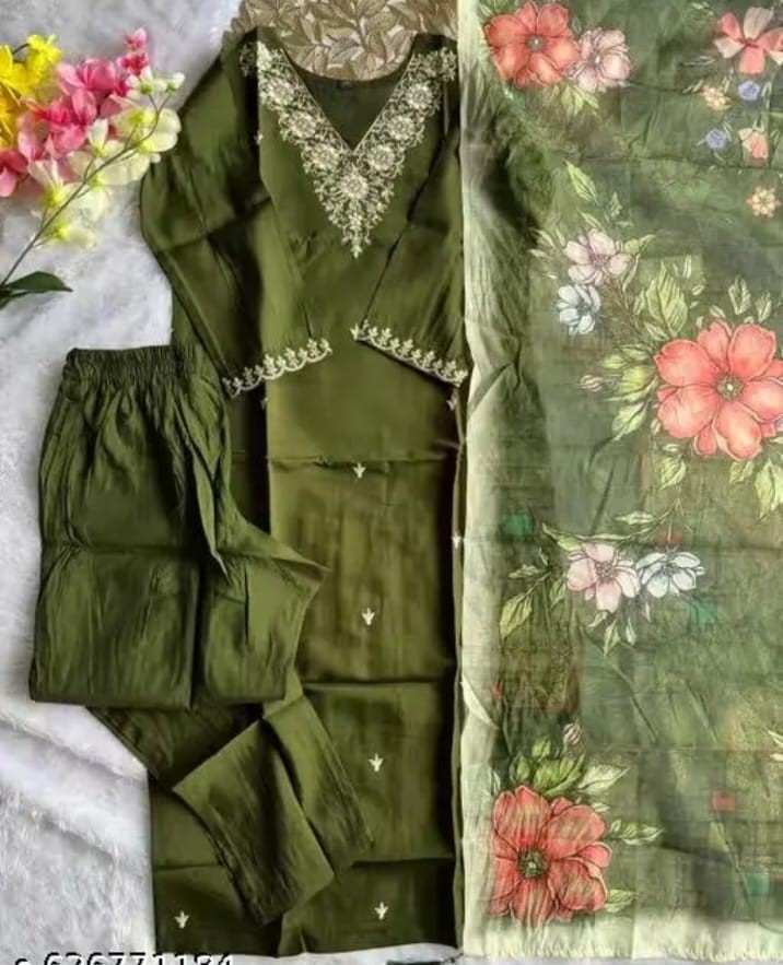 RAMZAN SPECIAL 3PC COLLECTION FOR FESTIVAL AND FUNCTION COLLECTION
